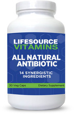LifeSource Vitamins - Antibiotic Alternative - All Natural & Safe - 30 Caps picture