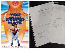 You And Your Stupid Mate 2005 Production Used Movie Script Lab Liaison Copy Memo picture