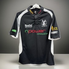Vintage Ospreys Rugby Jersey by KooGa Mens Large Black 2005-06 Rugby Union picture