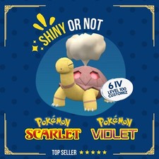 Torkoal Shiny or Non ✨ 6 IV Competitive Customizable Pokémon Scarlet Violet picture