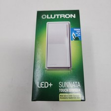 New Lutron Sunnata STCL-153MR-WH LED+ Touch Dimmer White Single Pole  picture
