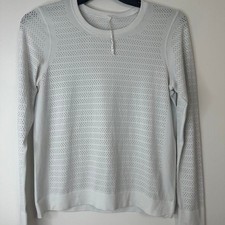 Lululemon Women's White and Grey Shirt picture
