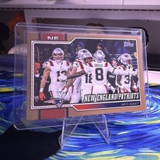 2026 Topps Football New England Patriots Team Card Gold Parallel /2026 #278 picture