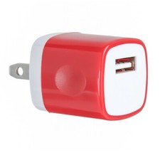 Akiko Electronics Universal USB 1.0 AMP Power Adapter Wall Charger Plug picture