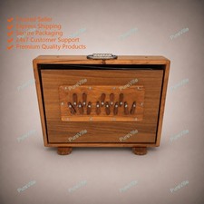 New Professional 13 Notes, Sur Peti, Shruti Box Double Bellow Teak Wood Musical picture