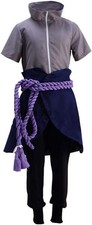 Uchiha Sasuke Full Cosplay Anime Kimono Cosplay Costume Japanese Halloween  picture