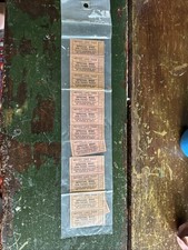 Vintage Meyers Lake Park Special Ride & Picnic Tickets Lot Of 12 picture