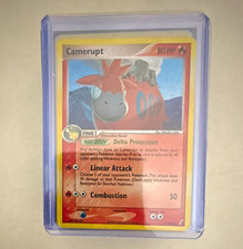 Camerupt 7/100 EX Crystal Guardians Delta Species Rare English Stage 1 80 HP picture