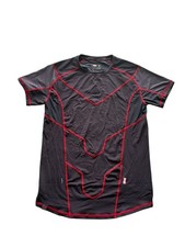 SuperX Marvel Thor Asgardian Performance Short Sleeve Shirt Men's Small Gray Red picture