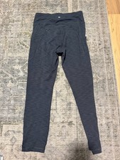 Lululemon Women’s Yoga Pants Leggings Dark Grey Heather Size 6 picture