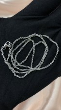 Solid 950 Platinum Chain 20” 1.5mm Necklace 4–6g Brand New Real Platinum picture