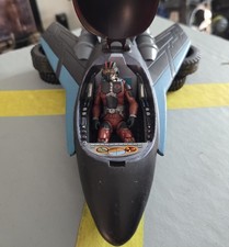 Custom Painted - Joytoy/G.I. Joe/Chap Mei/Lanard - Stealth Plane 1:18 Scale picture