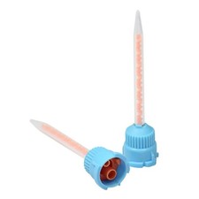100 pcs Orange Mixing Tips Crown & Bridge Dental HP 10:1 Ratio picture