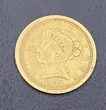 1843-O Small Date Liberty Head Gold Quarter Eagle $2.5 VF Details picture