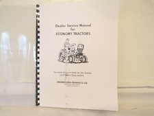 Power King Economy Tractor Dealer Service Manual Covers Power King & Jim Dandy picture