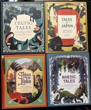 4-Chronicle Illustrated Folklore HC: Celtic Japan India Nordic Tales Like New picture