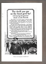 1919 Victor Talking Machine Victrola & Dodge Brothers Business Car Vintage Ads picture
