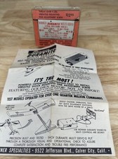 Vtg BONNER Duramite Multi- Channel Multi SERVO Hobby RC Airplane Plane RARE HTF picture