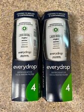 2 Pack New ΕVΕRYDROP ΕDR4RXD1 Refrigerator Wate Filter 4 Sealed New  picture