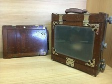 *Rare : Exc+3* Tachihara Fiel Stand 5x7 Large Format Camera w/ Film Holder / JP picture