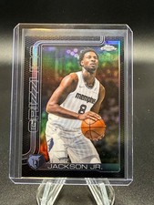 2025-26 Topps Chrome Update Jaren Jackson Jr BLACK BASKETBALL REFRACTOR 4/10 SSP picture
