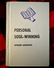 Personal Soul-Winning by Leonard Sanderson HC 1958 Convention Press picture