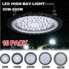 LED High Bay Lights 500W 300W 200W 100W 50W Warehouse UFO Led Shop Light Fixture picture