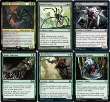 MTG Commander EDH Shelob, Child of Ungoliant 100 Card Deck Spiders - Magic - NM picture