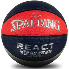 Spalding React TF-250 Indoor/Outdoor Basketball - Red/White/Blue picture