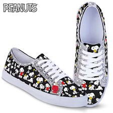 Bradford Exchange Snoopy and Woodstock Shoes, Brand New w/ Tags & Bag, 7.5 US picture