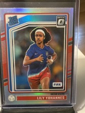 2024-25 Panini Donruss Fifa - Optic Rated Rookie Lily Yohannes #183 Holo Prizm picture