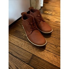 ECCO Chase II Hydromax Cayenne Orange Leather Boots Women’s 9-9.5 EU 40 picture