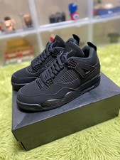 Air Jordan 4 Retro Black Cat 2020 CU1110-010 Men’s Street Sneakers picture