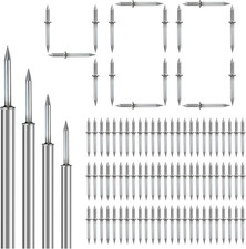 400 Pcs Double-Headed Skirting Nails with Installation Sleeve Tool | Seamless in picture