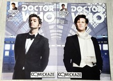 DOCTOR WHO TENTH & ELEVENTH DOCTOR #1 - COMICKAZE SDCC COMIC CON EXCLUSIVE- NM picture
