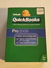 INTUIT QUICKBOOKS PRO 2008 FOR WINDOWS FULL RETAIL US VERSION picture