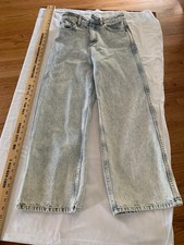Sézane Le Crop Jeans Edge Blue Size 36 picture