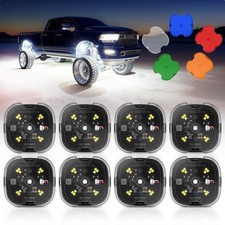 MICTUNING C6 LED Rock Lights 8 Pods,Underbody Glow Lamp Off-Road Lighting picture