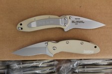 Kershaw Tan Scallion, 1620TAN Factory 2nd, Brand New Blem, Limited, Discontinued picture