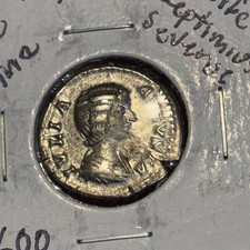 Roman Silver Denarius - Rome 193-217 AD - JULIA DOMNA - picture