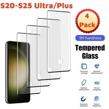 4X For Samsung Galaxy S25 S24 S23 S22 S21 S20+ Screen Protector Tempered Glass picture