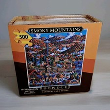 DOWDLE Jigsaw Puzzle NATIONAL PARK SERIES Smoky Mountains 500 Pieces New In Box picture