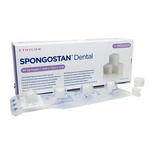 J&J Dental MS0005 Spongostan Absorbable Hemostatic Sponges 1x1x1 cm 24/Bx picture
