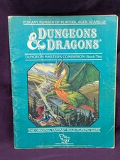1984 Dungeons & Dragons D&D Dungeon Masters Companion Book Two TSR picture