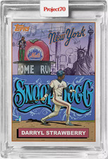 2021 Topps Project 70 Topps Baseball Darryl Strawberry by Snoop Dogg #353 picture