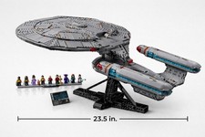 Star Trek Enterprise 3600 pcs Building Blocks Generic Model Set No Box picture