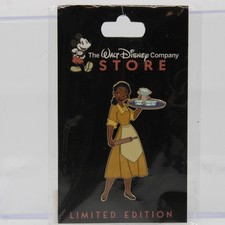 A5 Disney WDCS DEC LE Pin Outfits Fairytale Princess Tiana Duke's Diner Waitress picture