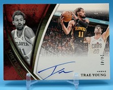 2024-25 Immaculate Virtuoso Autograph TRAE YOUNG Auto /49 #VA-TRY Hawks picture
