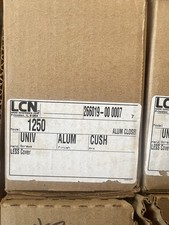 LCN 1250 CUSH Door Closer ALUM 689 Cush-N-Stop Arm Commercial NEW picture