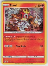Holo Entei 021/159 Rare Crown Zenith Near Mint picture